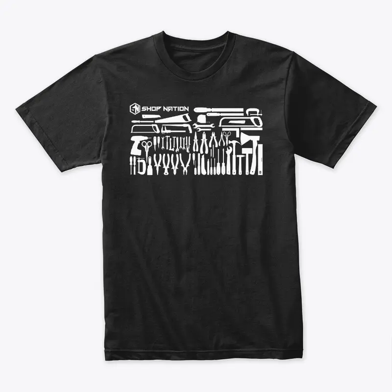 Shop Nation Shadow Wall Tee - Dark