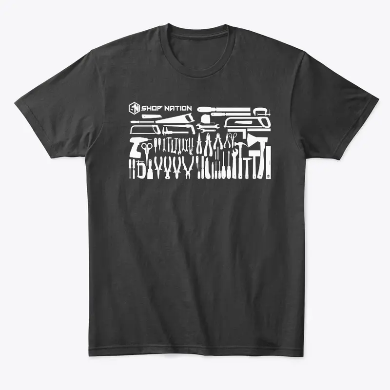 Shop Nation Shadow Wall Tee - Dark